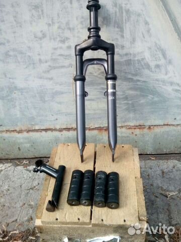 Колесо Stels 26 Вилка Stern 24, вынос, пеги