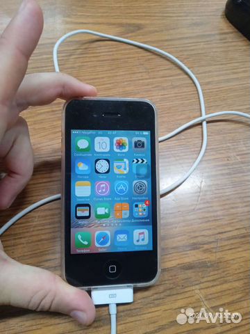 Телефон iPhone 4s 32gb black
