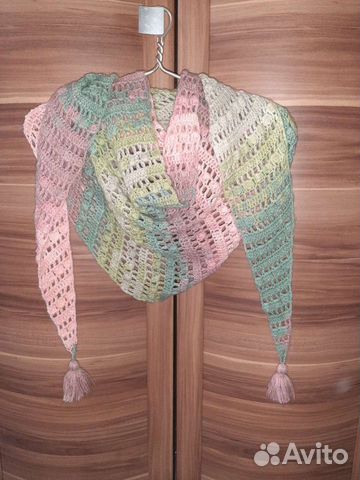 Женский шарф бактус