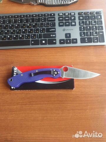 Нож Spyderco Military Dark Blue s110v