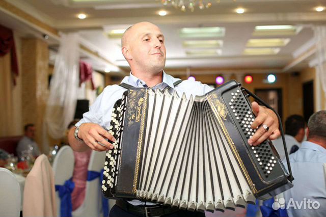 Баянист на праздник
