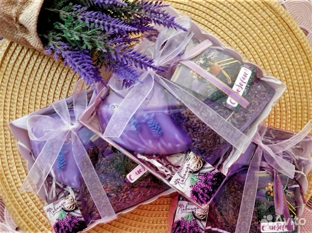 Набор подарочный Лавандовый /разные