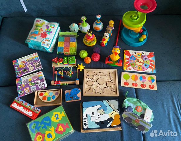 Пакеты развивающих игрушек для детей