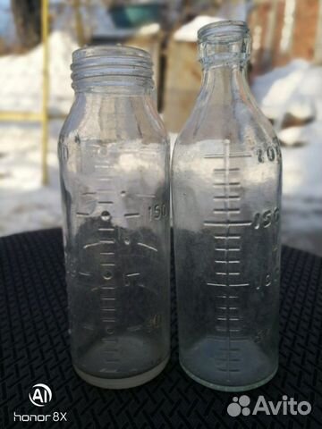 Детская бутылочка с делением