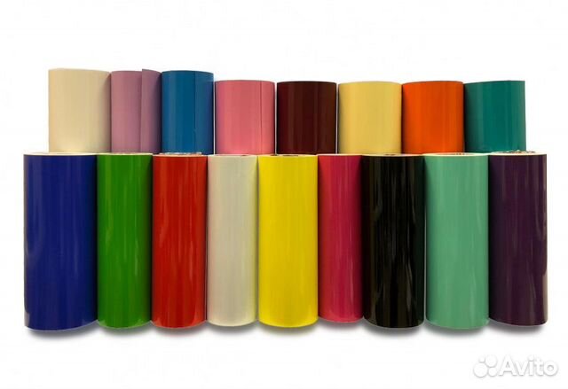 Самоклеящаяся пленка 31см х 1м Оранжевый Глянцевый