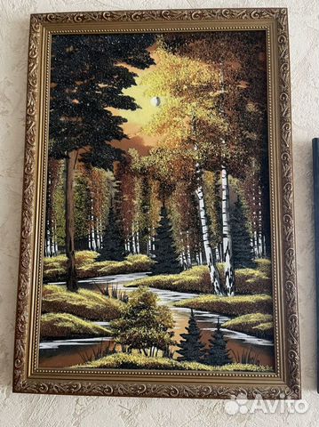 Картины из камней