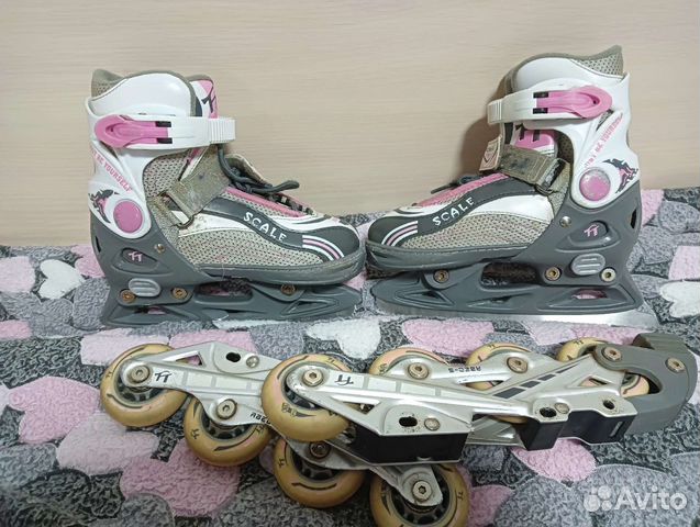 Роликовые коньки раздвижные