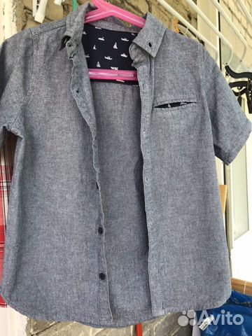 Рубашка на мальчика 5-7 лет