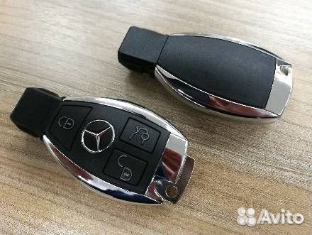 Mercedes BE KEY cgdi с токенами (ключ рыбка)