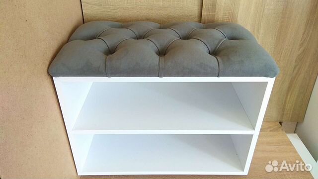 Обувница банкетка пуф тумба под обувь