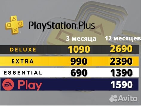 Подписка PlayStation Plus