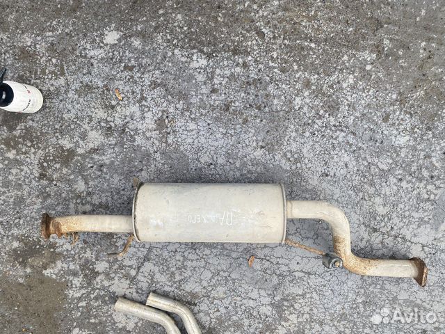 Средняя часть глушителя Mitsubishi pajero 3