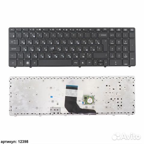 Клавиатура для ноутбука HP ProBook 6560b черная