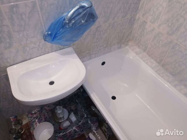 Реставрация ванн жидким акрилом, эмалировка ванны