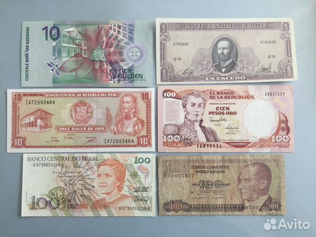 Банкноты стран мира