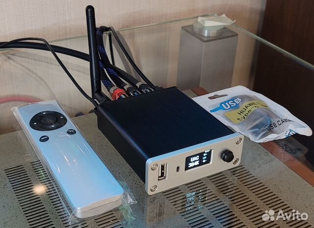 Цифровой USB проигрыватель выходом spdif, цап+BT