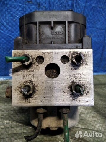 Блок abs Renault Clio 2 2001-2013