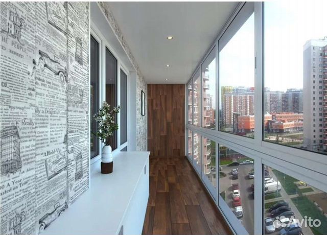 Остекление и отделка балконов