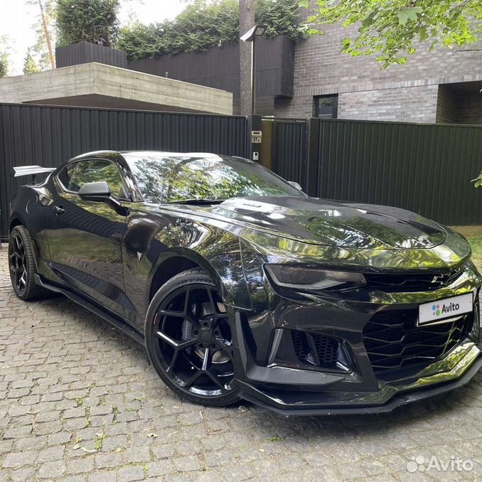 Chevrolet Camaro 2016 черный