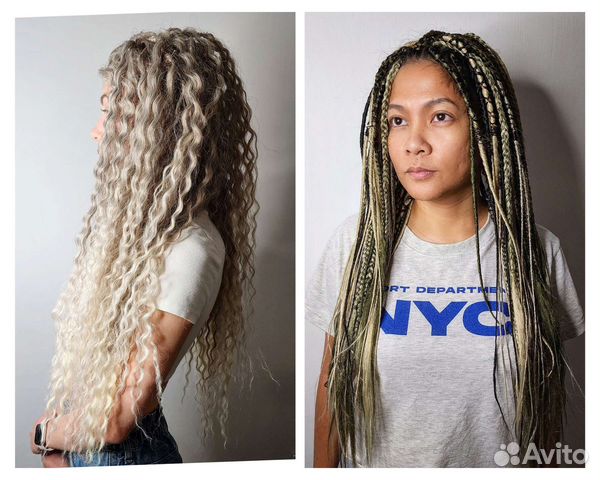 Натуральные дреды, де дреды, косы