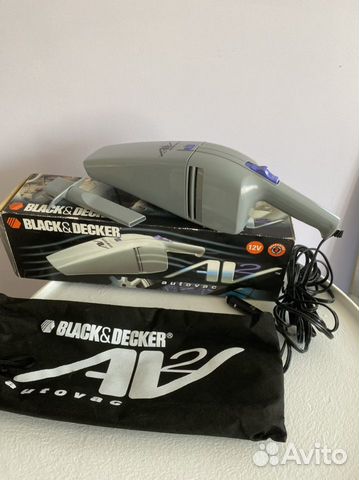 Автомобильный пылесос black decker