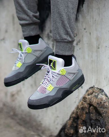air jordan 4 retro 95 neon