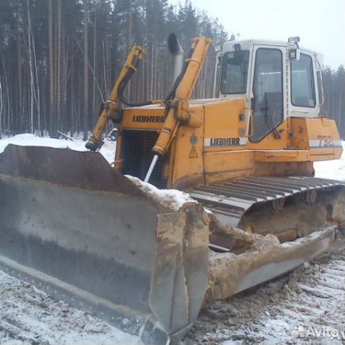 Бульдозер Liebherr 732. Либхер 732 бульдозер.