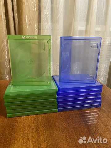 Коробки от дисков Xbox One, PS4, PS5