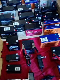 Гелиевые аккумуляторы 12 В 12 а/ч Delta DT-1212