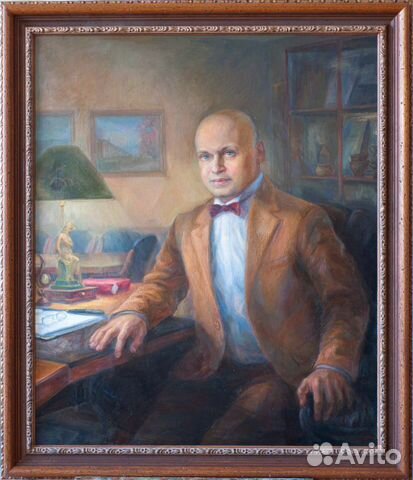 Портрет по фото маслом на холсте. Тюмень