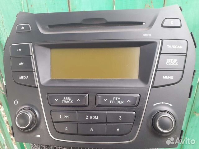 Штатная Автомагнитола Санта Фе 3