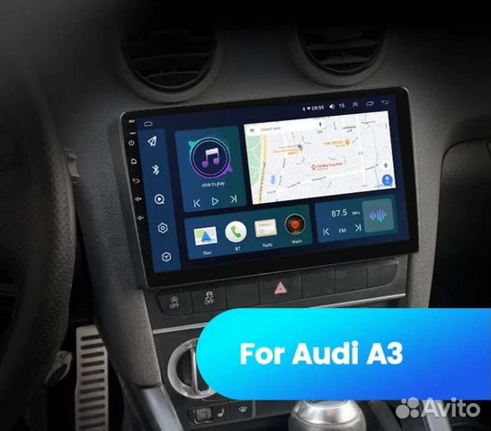 Андроид магнитолы для Audi A3 2003-2013