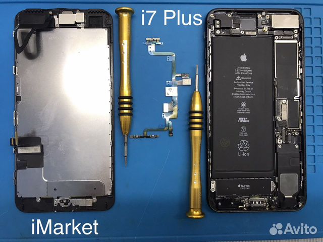 Замена шлейфа кнопки включения iPhone 7 Plus