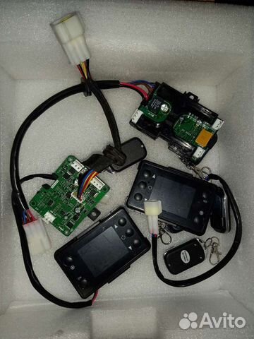 Плата пульт с климатом для автономки сухого фена