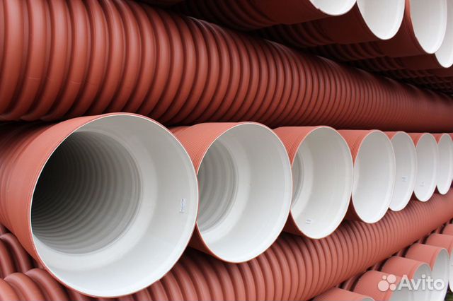 Труба в канаву. Труба на заезд. Дренажная труба купить в Санкт ...