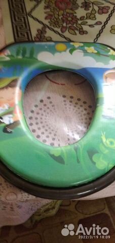 Сидушка на унитаз детская новая