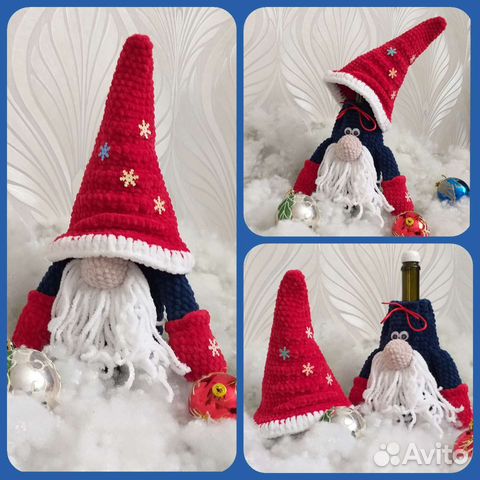 Новогодний подарок. Чехол на бутылку