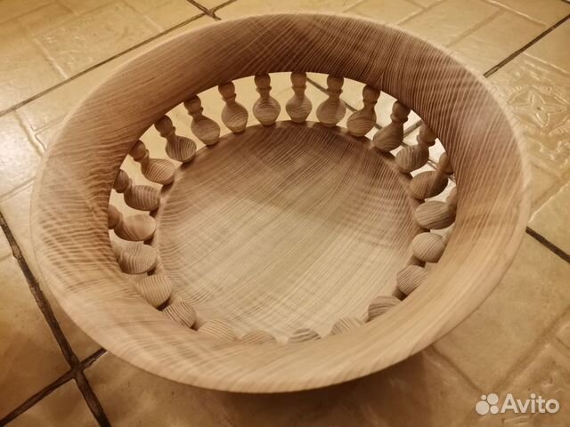 Ваза. Дуб, Лиственница, Бук