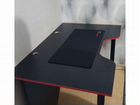 Компьютерный стол мф Мастер Форсаж-2 черно-красный объявление продам