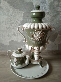 Самовар фарфоровый 