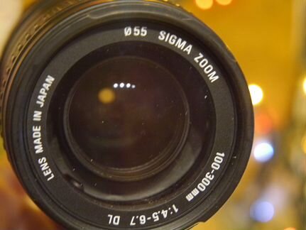 Pentax sigma 100-300 mm 4,5-6,7 DL