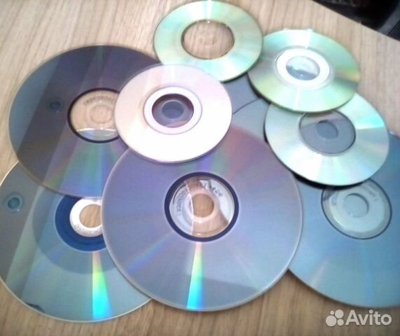 CD диски 50шт для декора и поделок