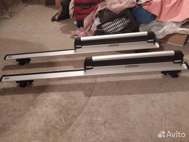 Рейлинги с Багажником для лыж Thule Xtender