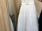 Свадебное платье 42-44 бу объявление продам