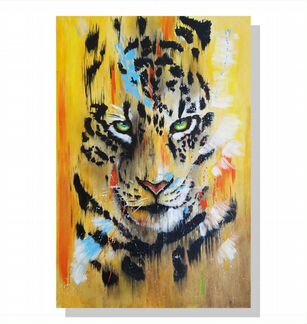 Картина, маслом Тигр