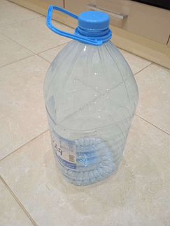 Бутылки для воды 5 литров чистые