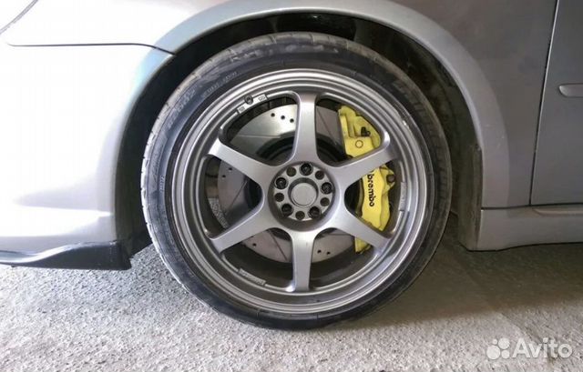 Передние тормоза 6pot на Subaru BL/BP/BPE