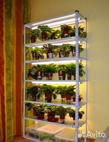 Стеллаж металлический В*200хШ*100xгл*50, 4 полки