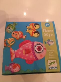 Настольная игра djeco Memo рыбки