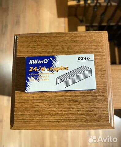 Скобы для степлера, бумага для записей